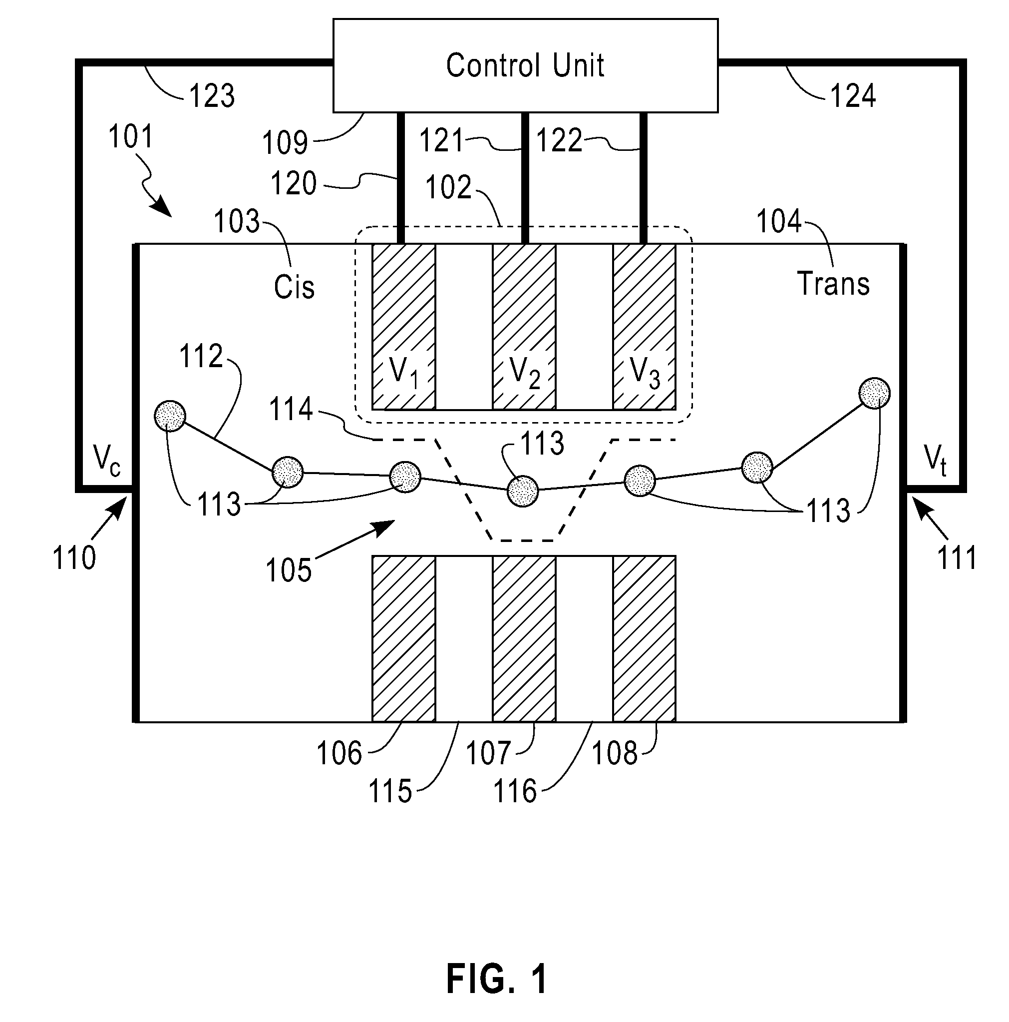 Systems and methods for controlling position of charged polymer inside nanopore