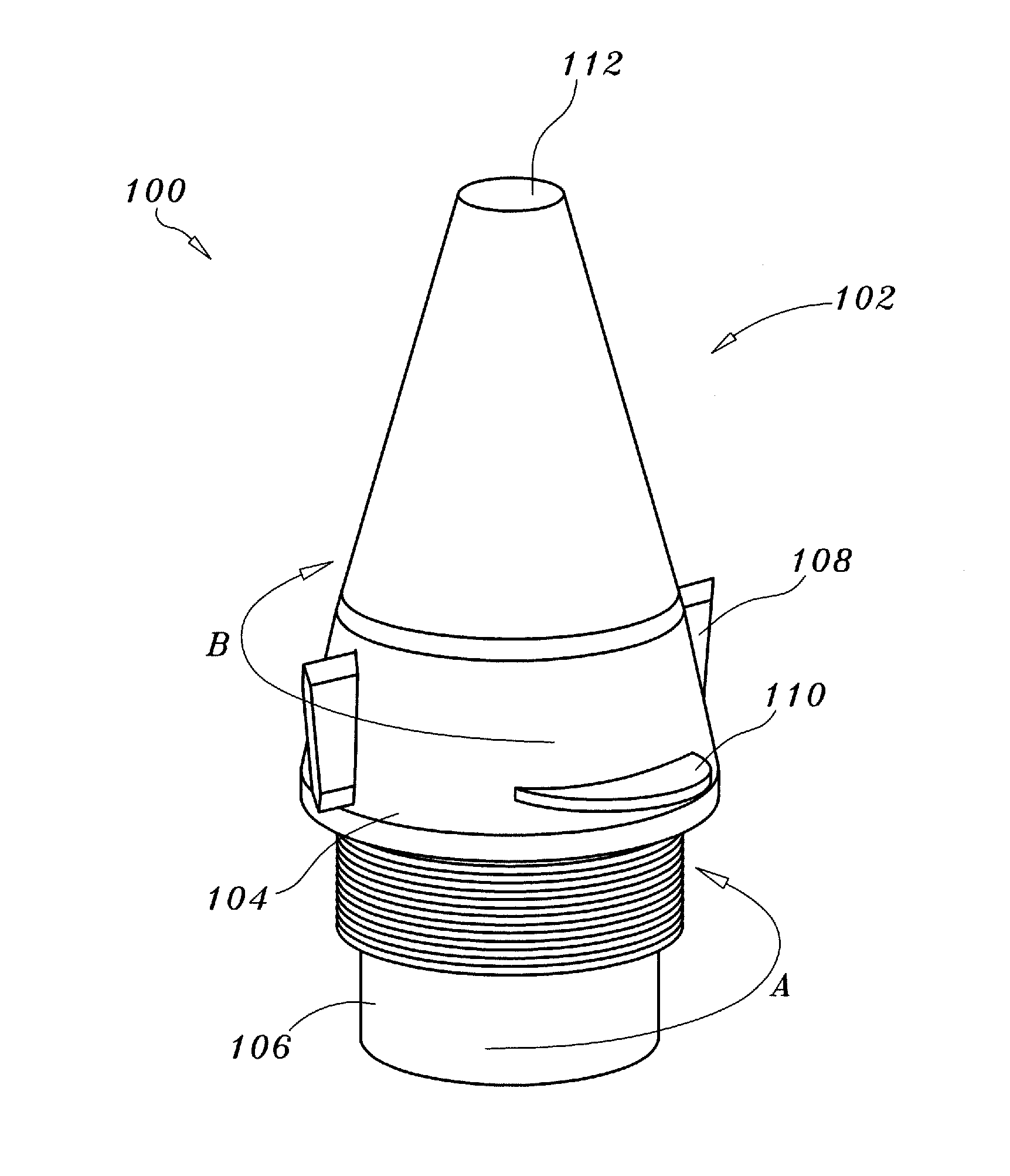 Trajectory modification of a spinning projectile