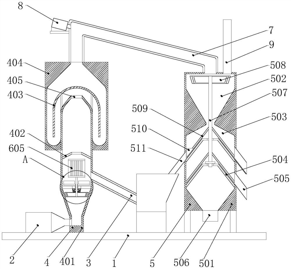 Drying equipment for calcium formate production and use method thereof