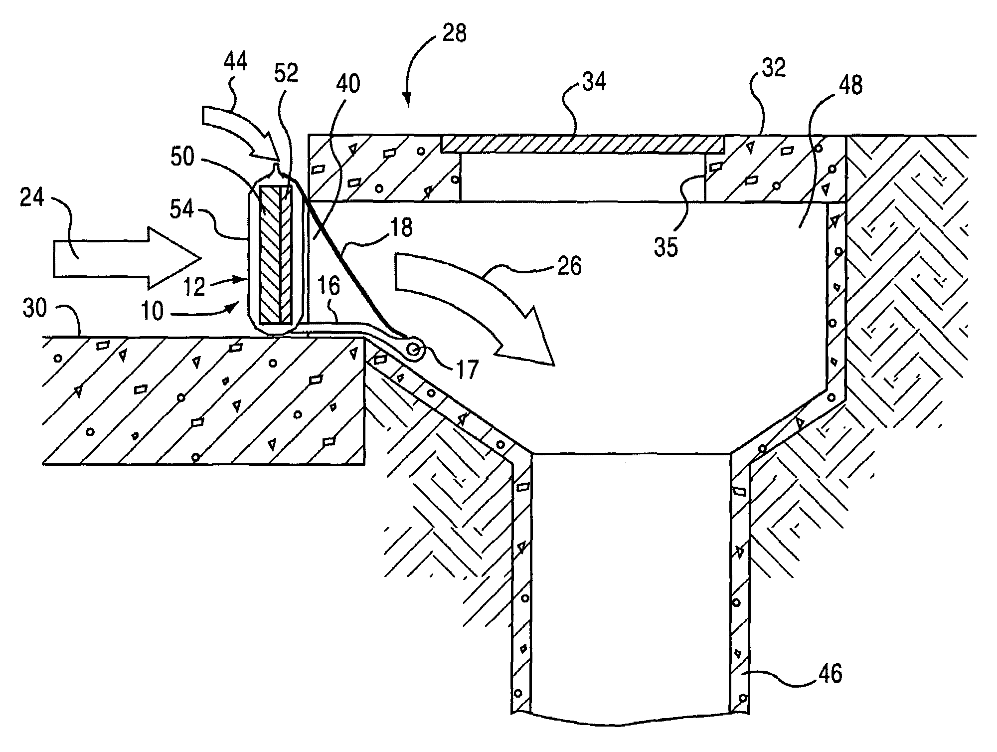 Curb inlet filter