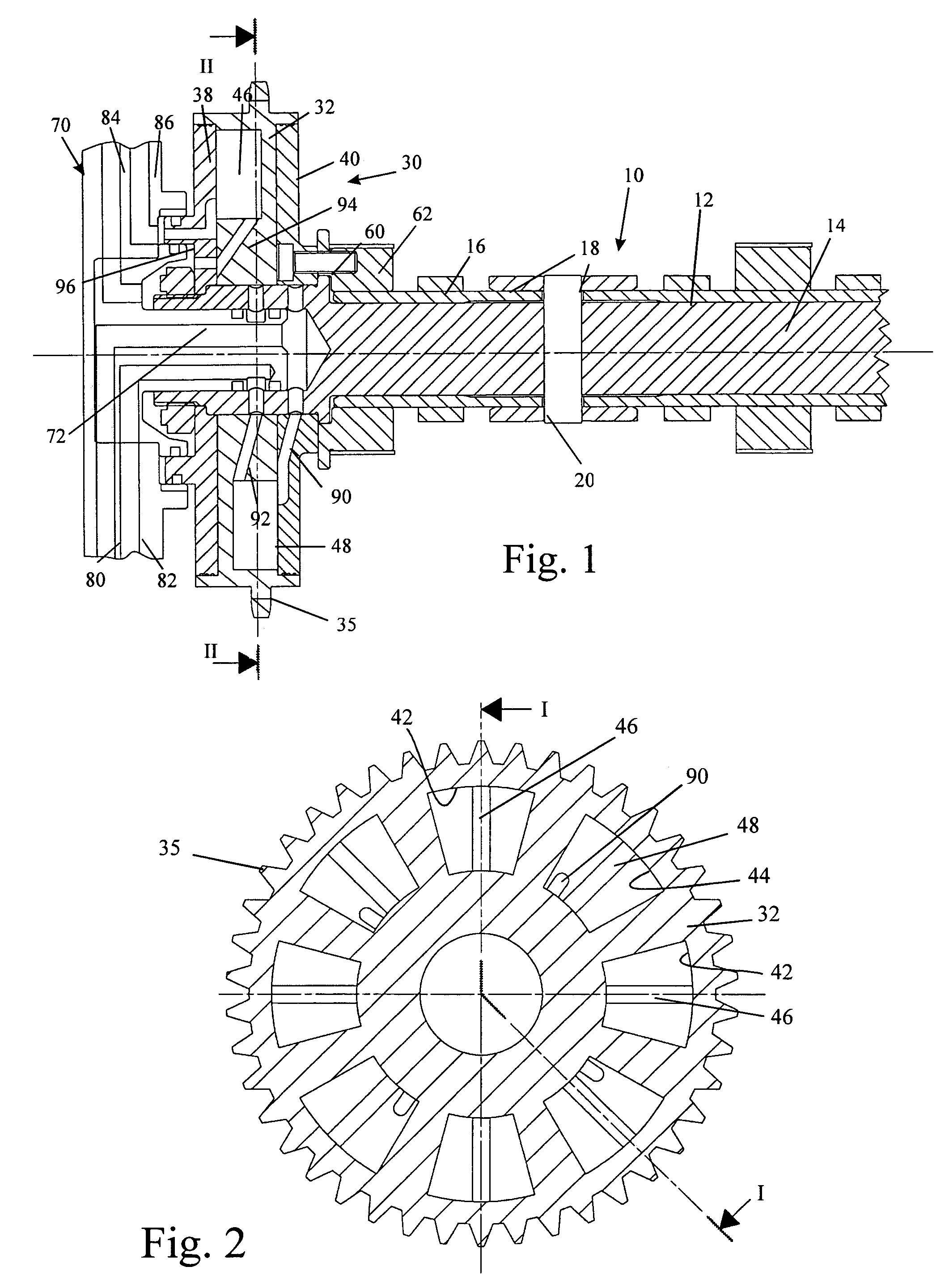 Variable phase drive mechanism