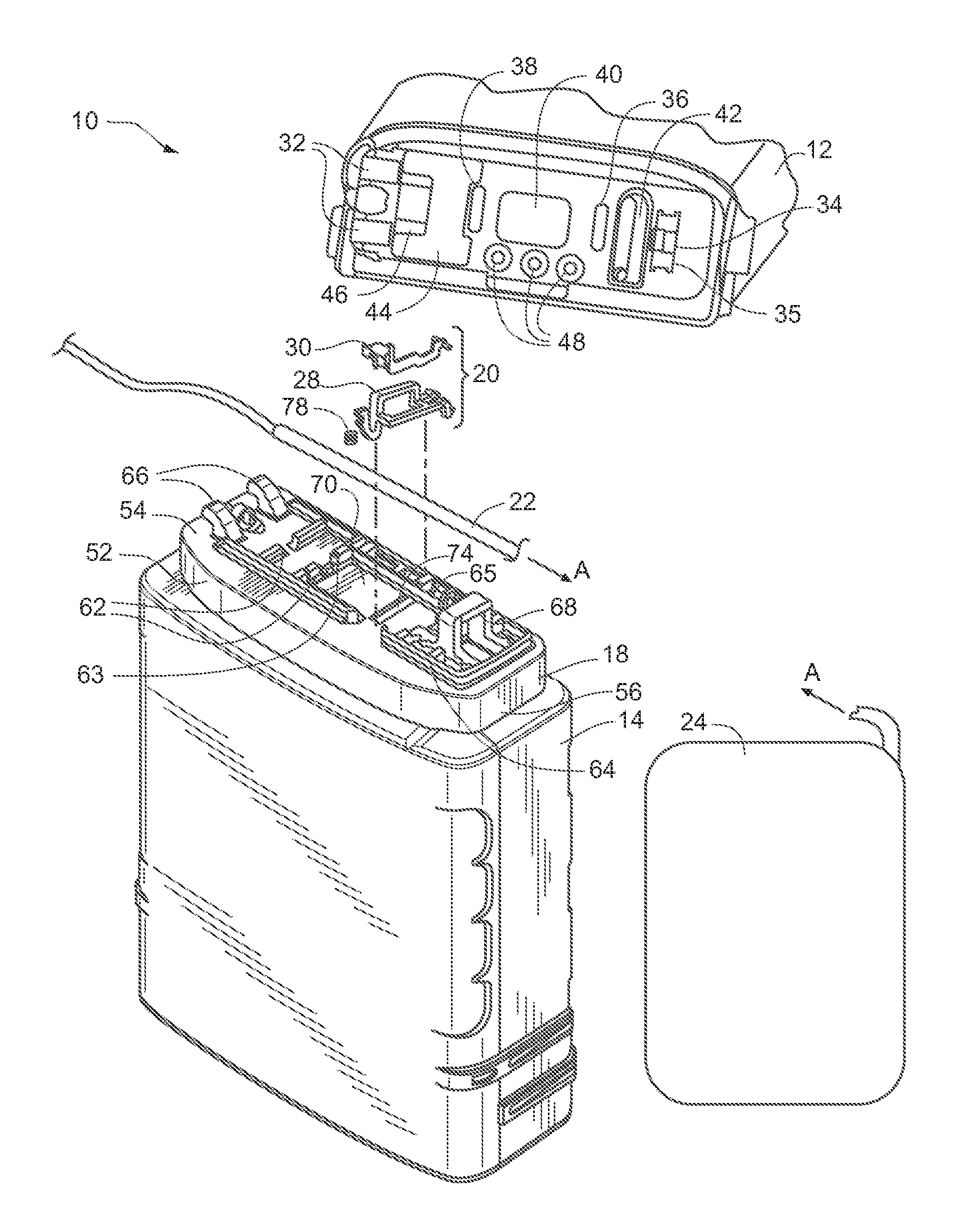 Flow stop insert apparatus and methods