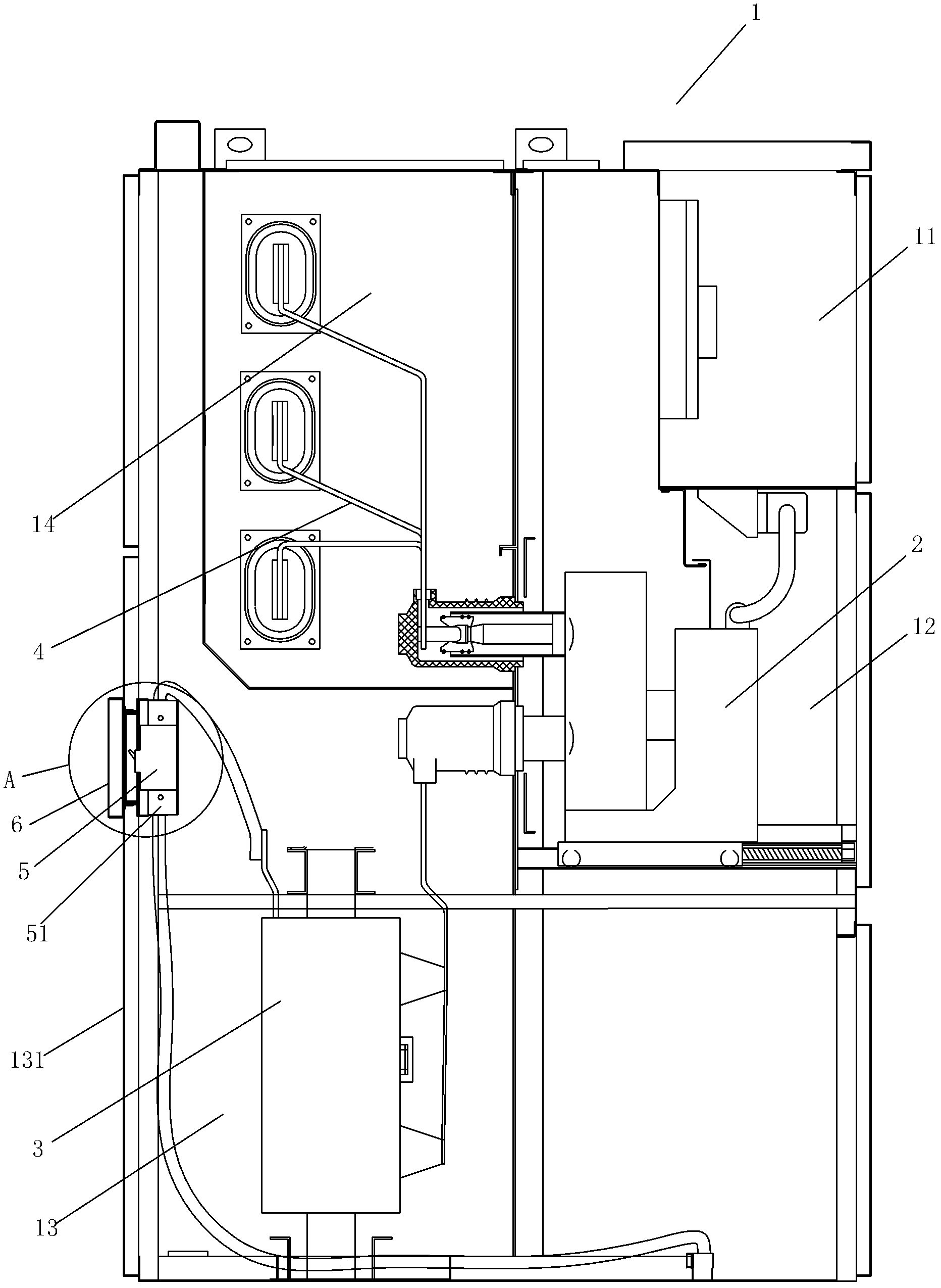 Safe and reliable high voltage switch cabinet