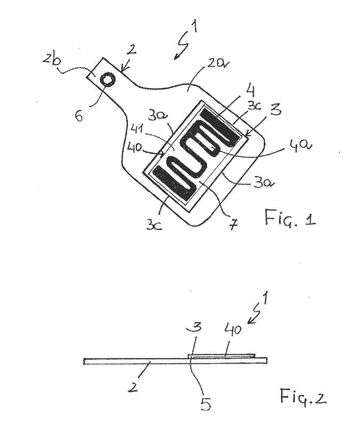 Ear tag for livestock and method for producing an ear tag for livestock