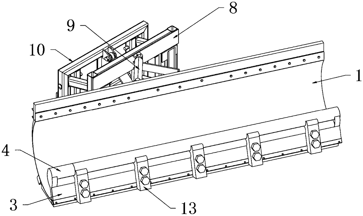 Fast leveling device for asphalt pavement