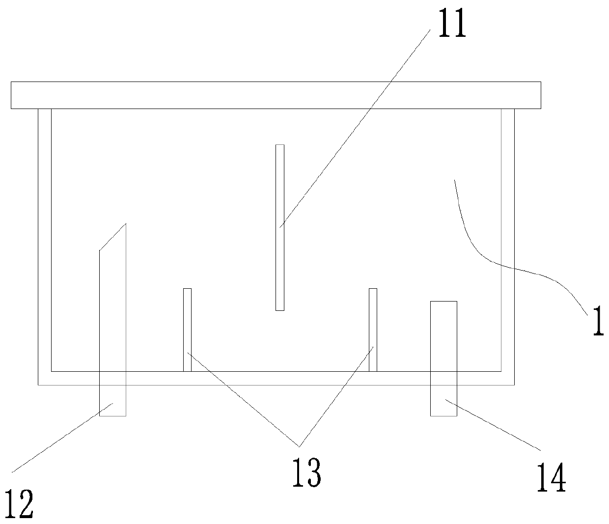 Self-adaptive closed hydraulic oil tank