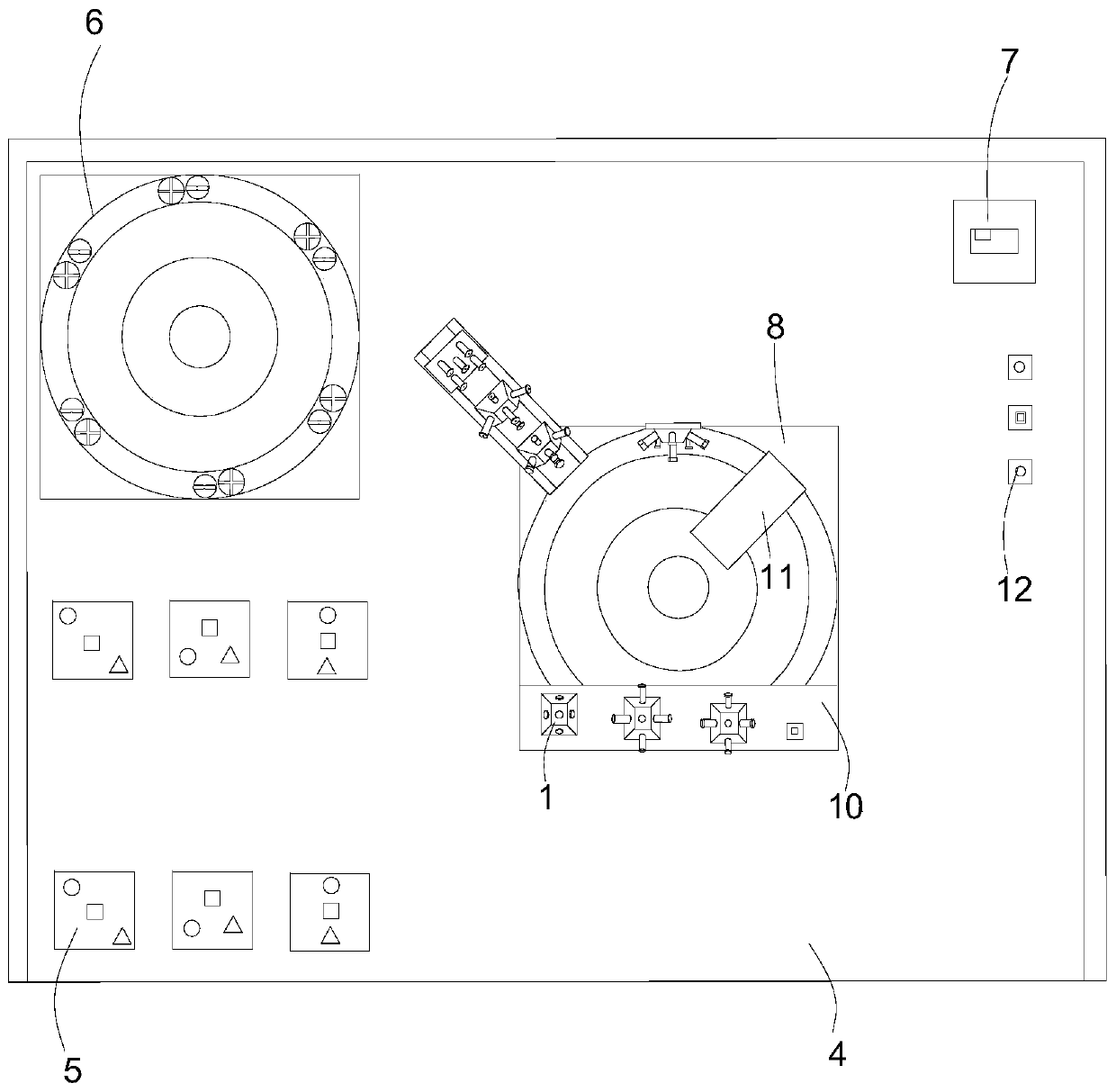 Detection method based on special robot end effector performance comprehensive test system