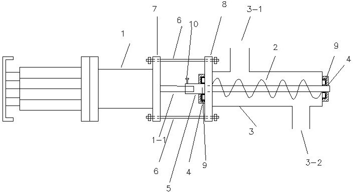 A sieving machine conveying device for toner production