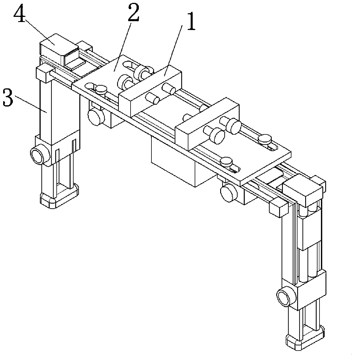 Assistant tilting prevention device for mini-tiller