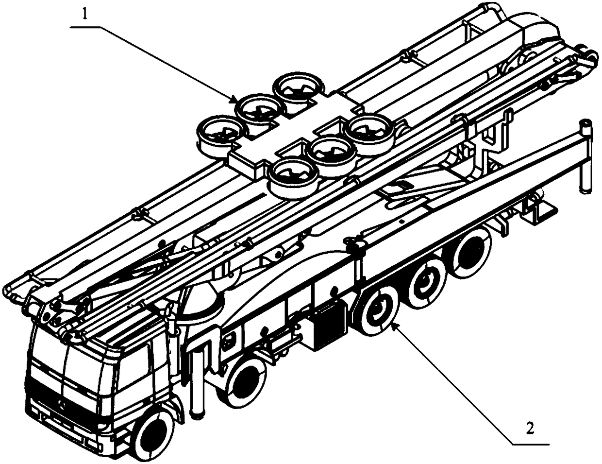 High-altitude fire extinguishing system