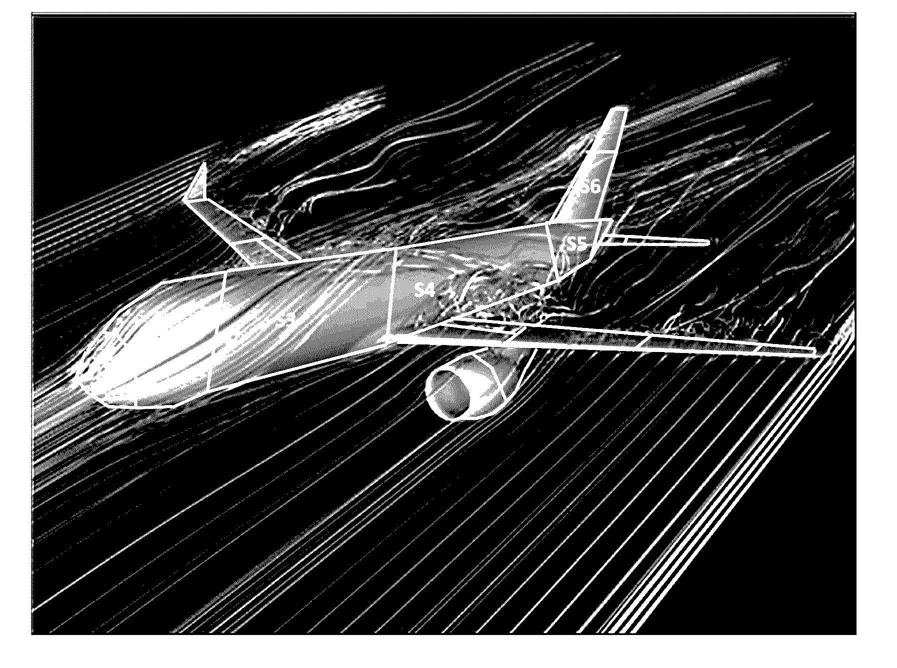 Flow control technique by dielectric materials