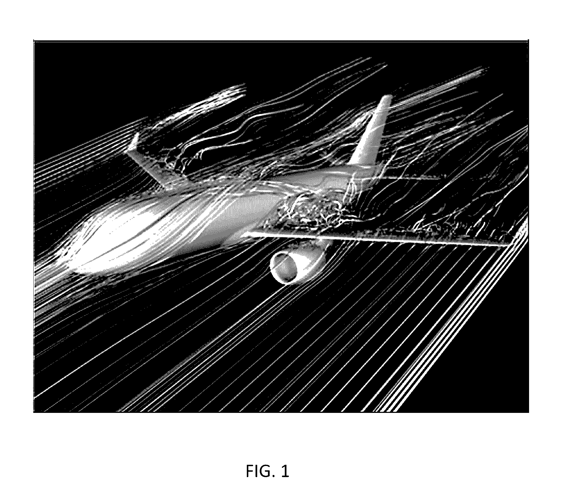 Flow control technique by dielectric materials