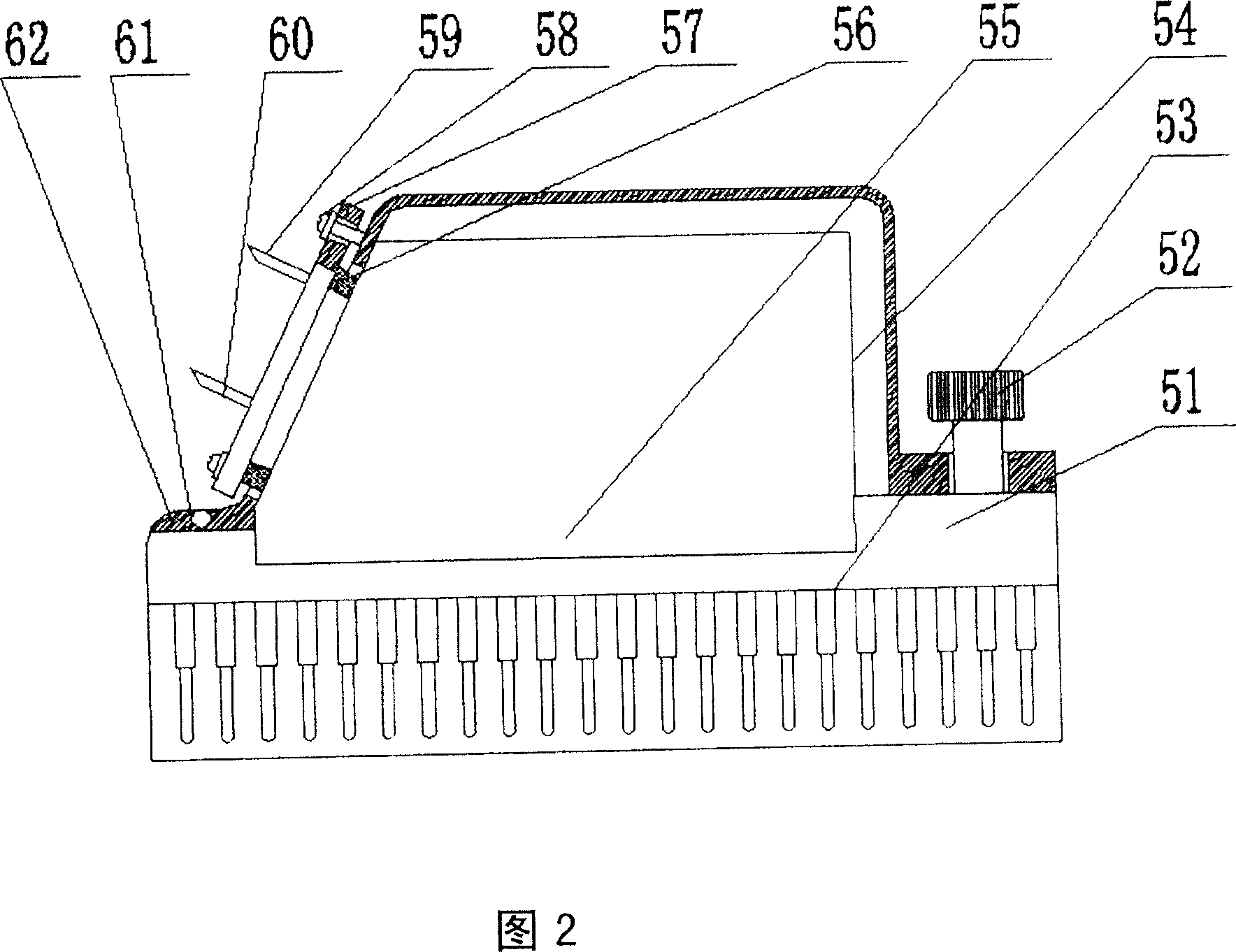 Clenobuterol hydrochloride residual fast testing instrument