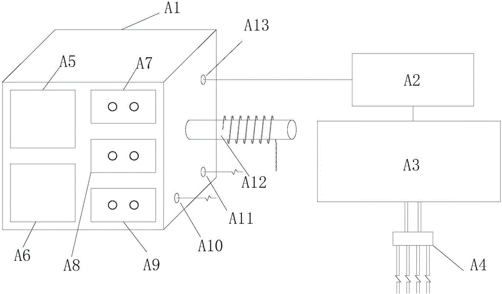 Device and method suitable for drilled hole form drawing and intra-hole obstacle taking