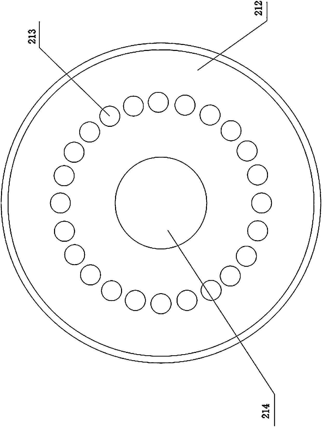 Cylindrical combined heat exchanger