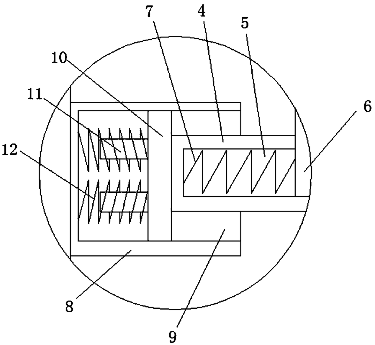 Lithium battery protective device