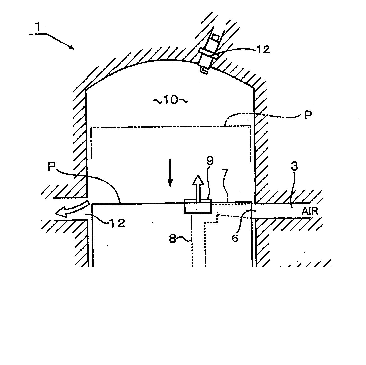 Air Cleaner For Stratified-Scavenging Two-Stroke Internal Combustion Engine