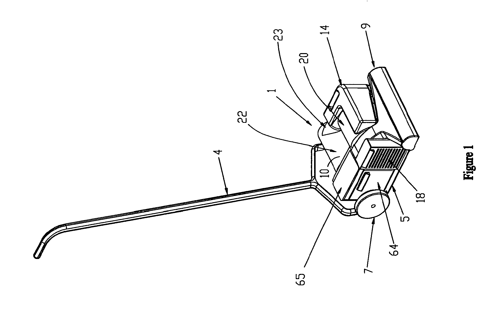 Centrifugal dirt separation configurations for household-type and shop-type vacuum cleaners