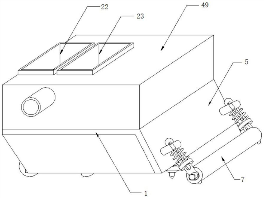 Medium and low yield field soil condition improvement equipment and improvement method thereof