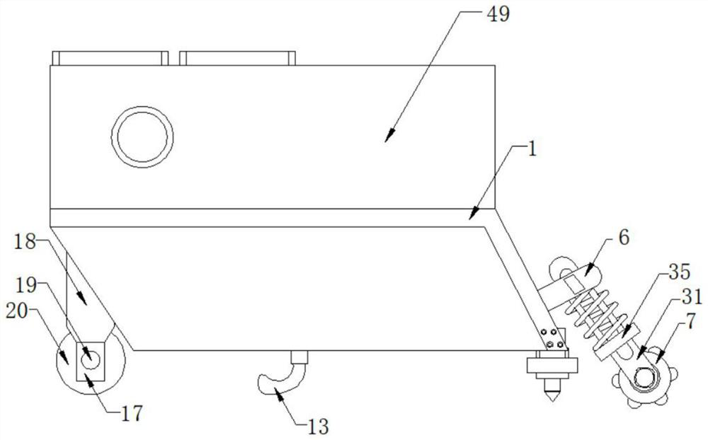 Medium and low yield field soil condition improvement equipment and improvement method thereof