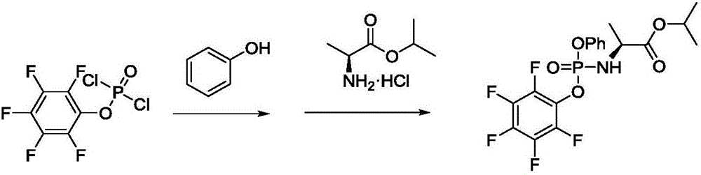 Method for preparing sofosbuvir intermediate