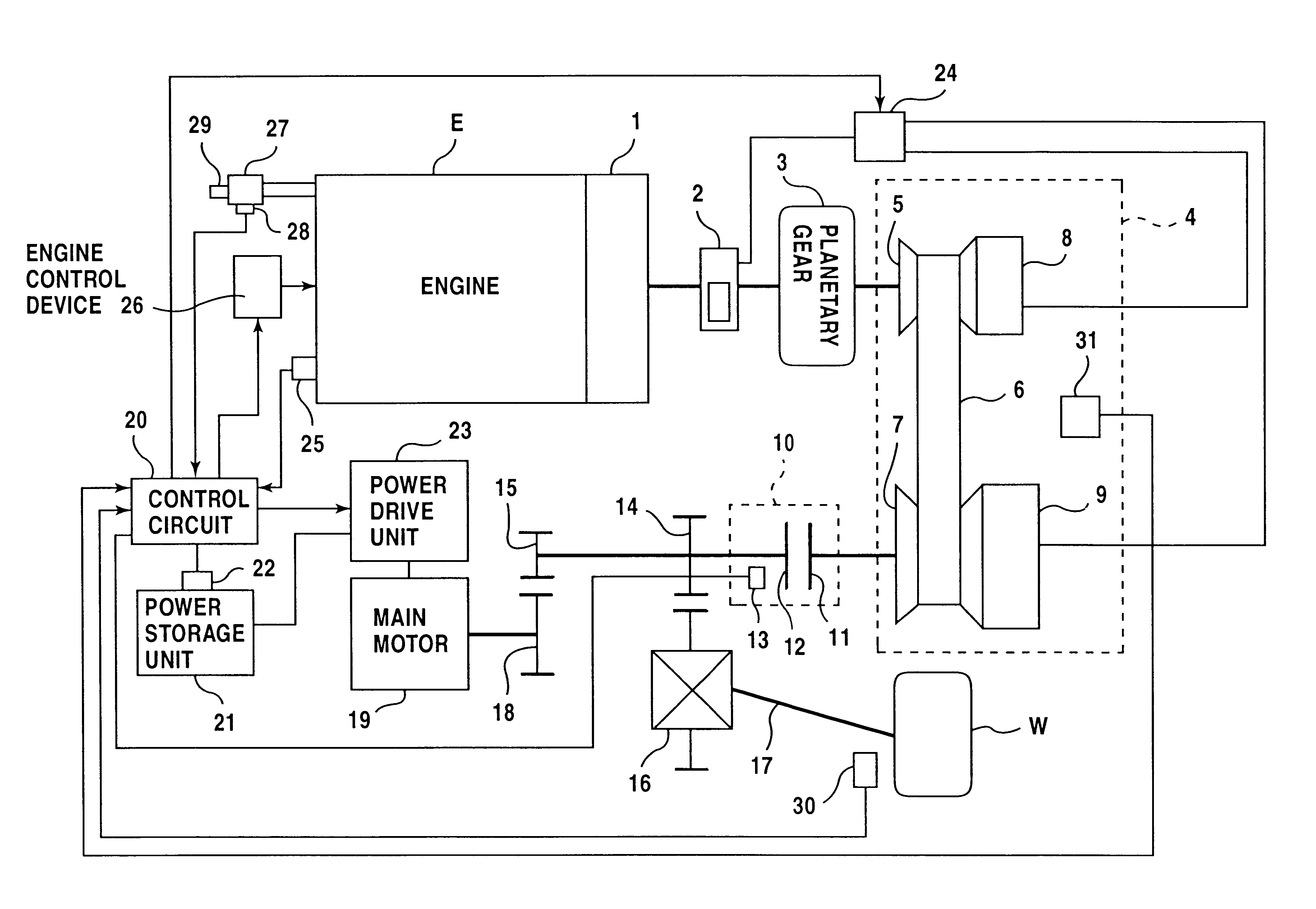 Control apparatus for hybrid vehicle