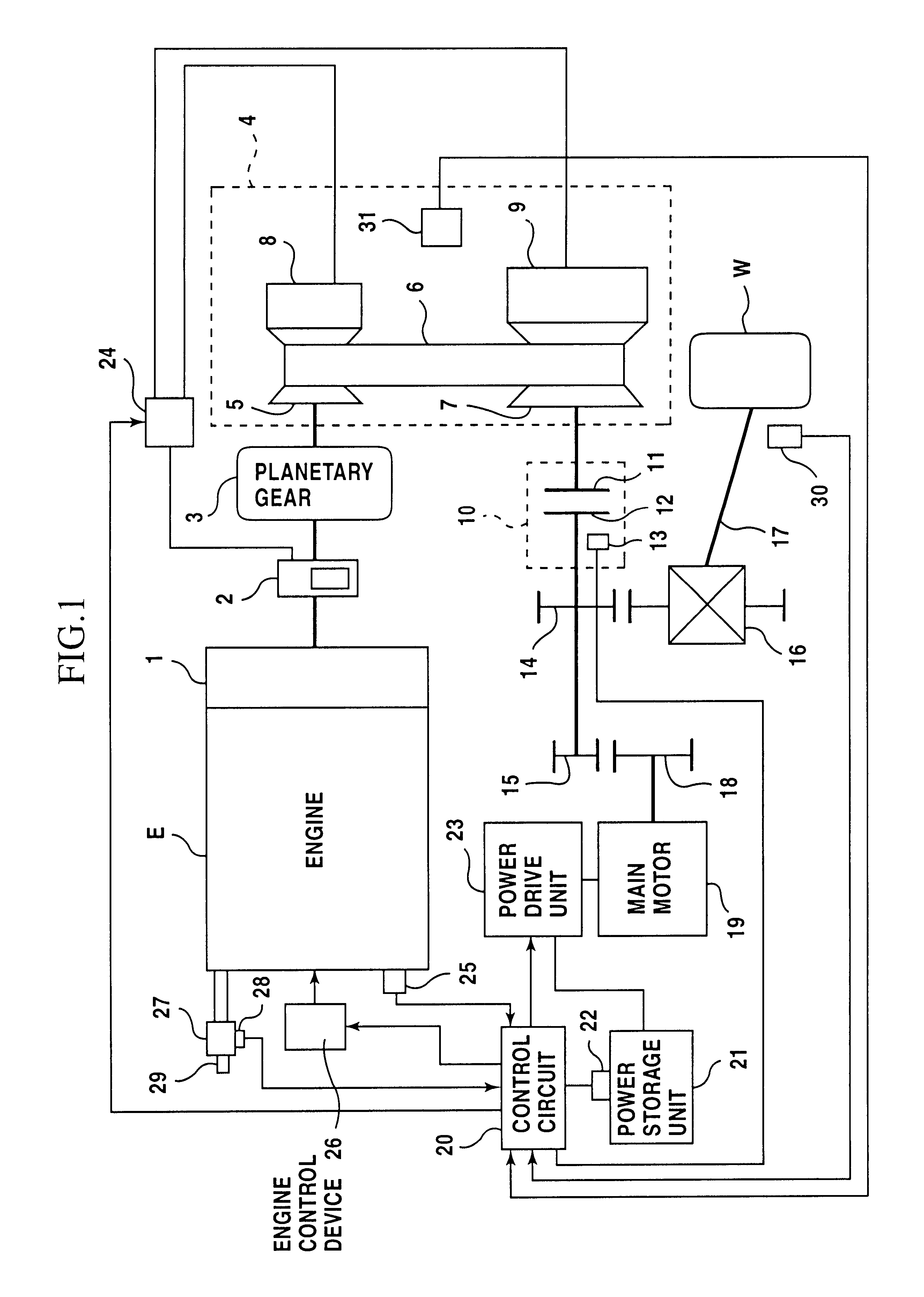 Control apparatus for hybrid vehicle