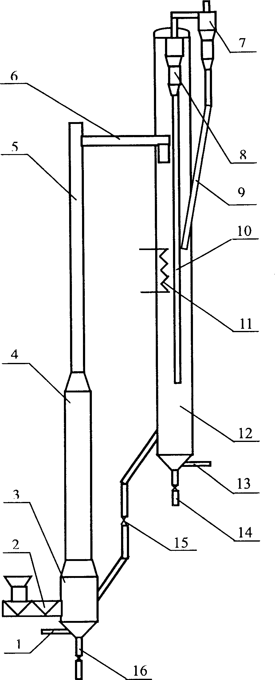 Coal-tar powder combustion method and apparatus