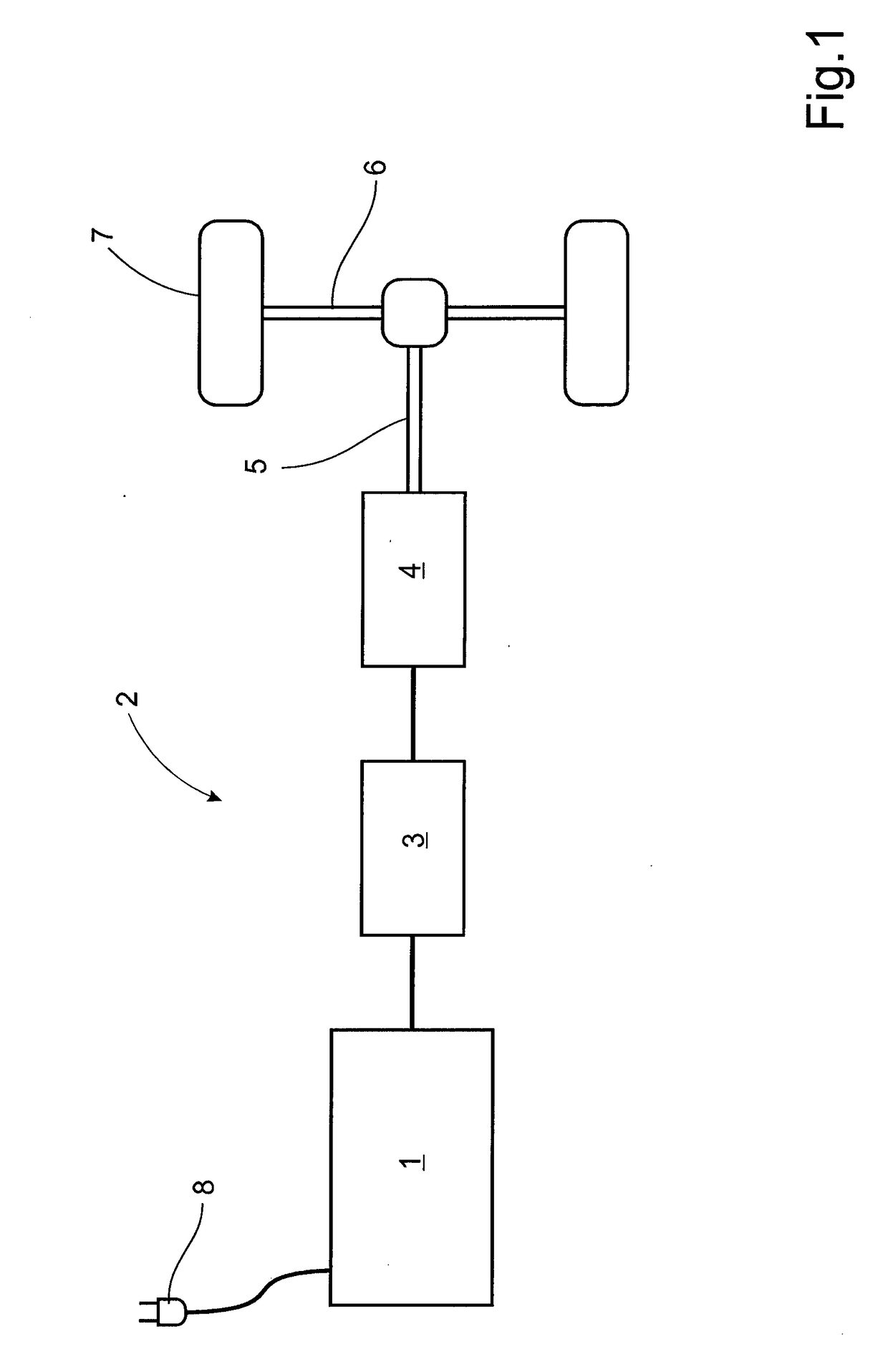 An energy carrier system for a vehicle