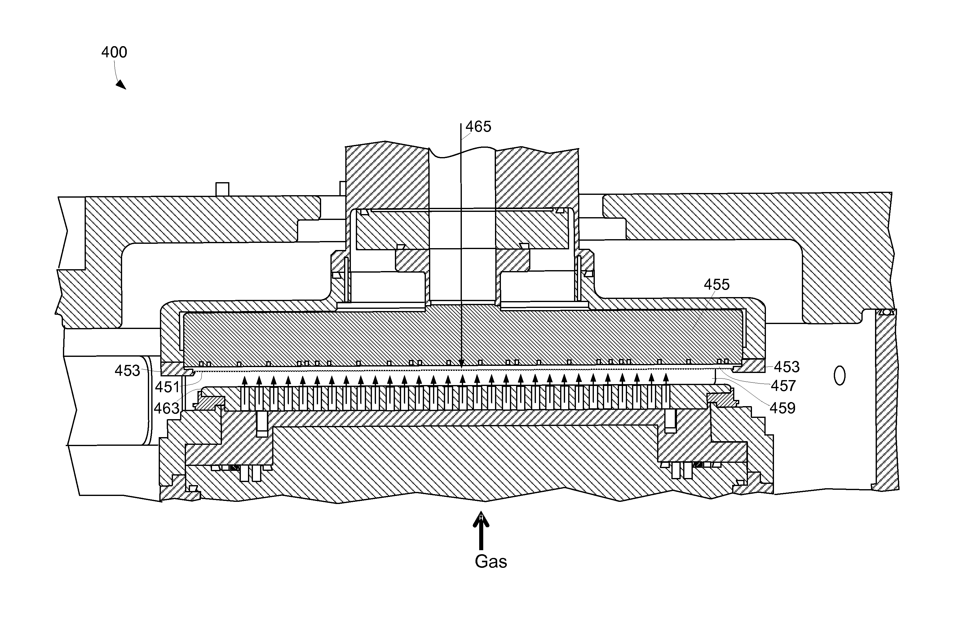 Back side deposition apparatus and applications