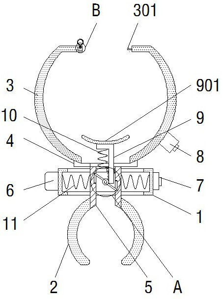 A fatigue reminder device for wearable assisted driving