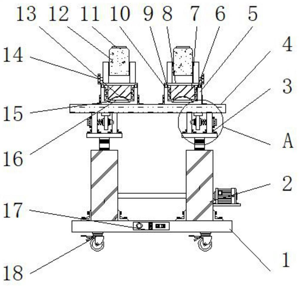 Indoor lighting equipment for high-rise intelligent building