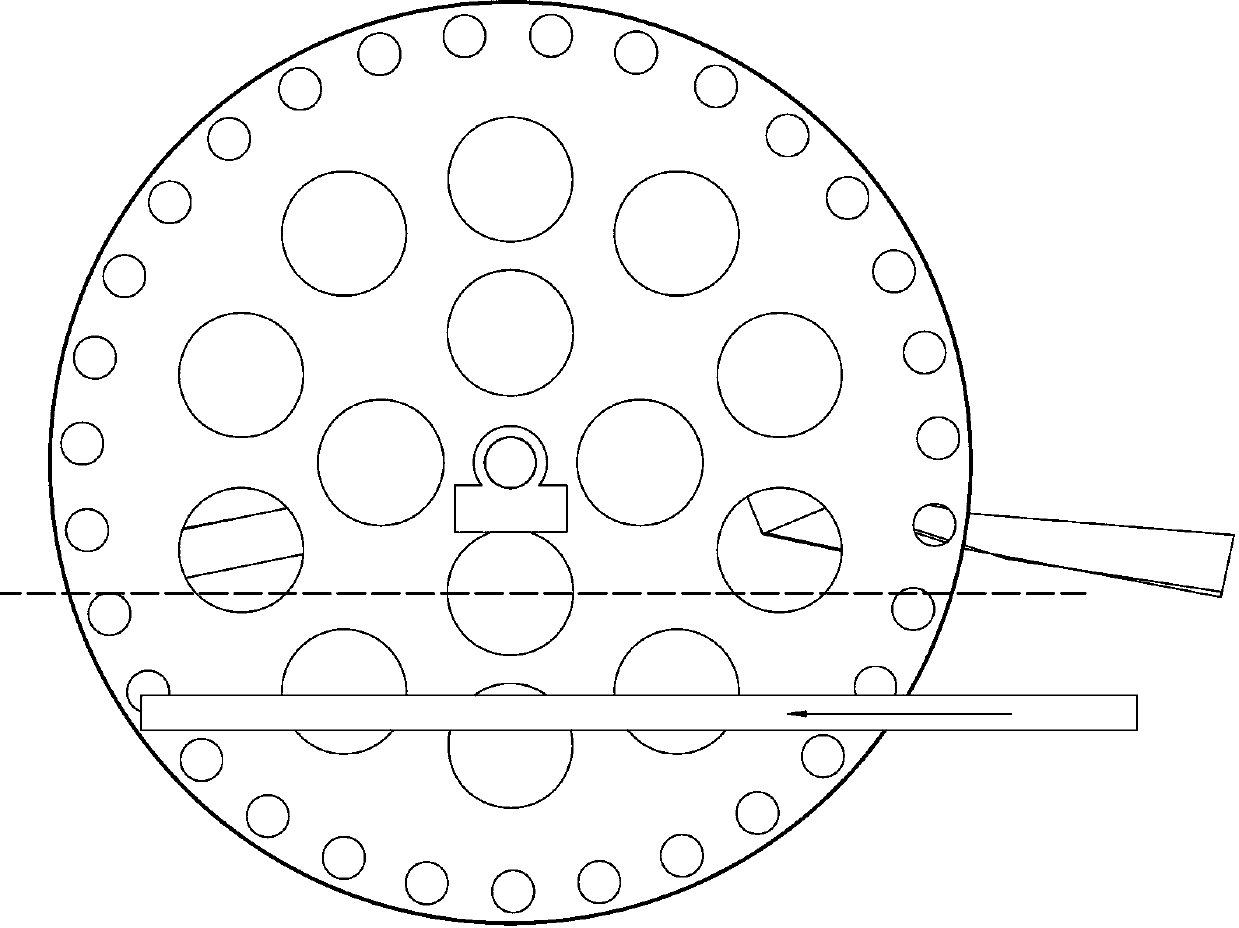 Heat treatment quenching apparatus used for steel ball with minor diameter