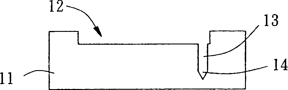 Integral probe card and assembling mode