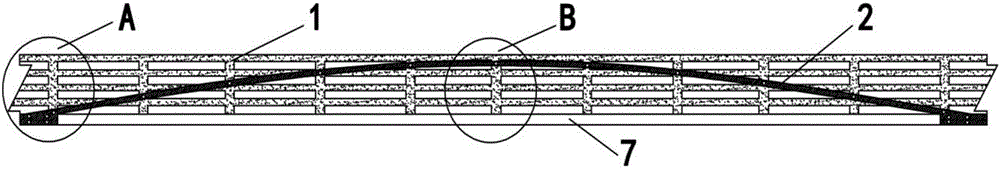 Three-dimensional rhythm type information visual environment designing method for extra-large highway bridge