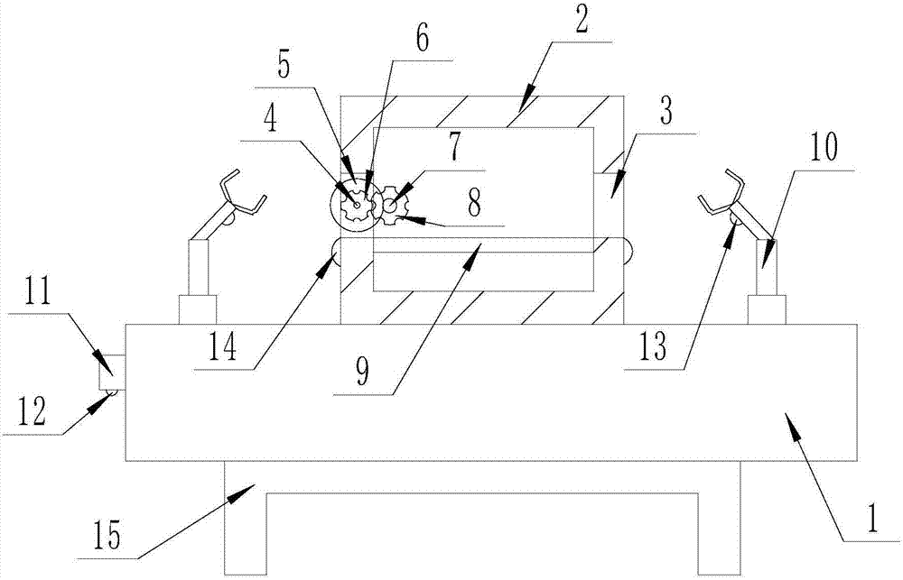 Automatic timber cutting device