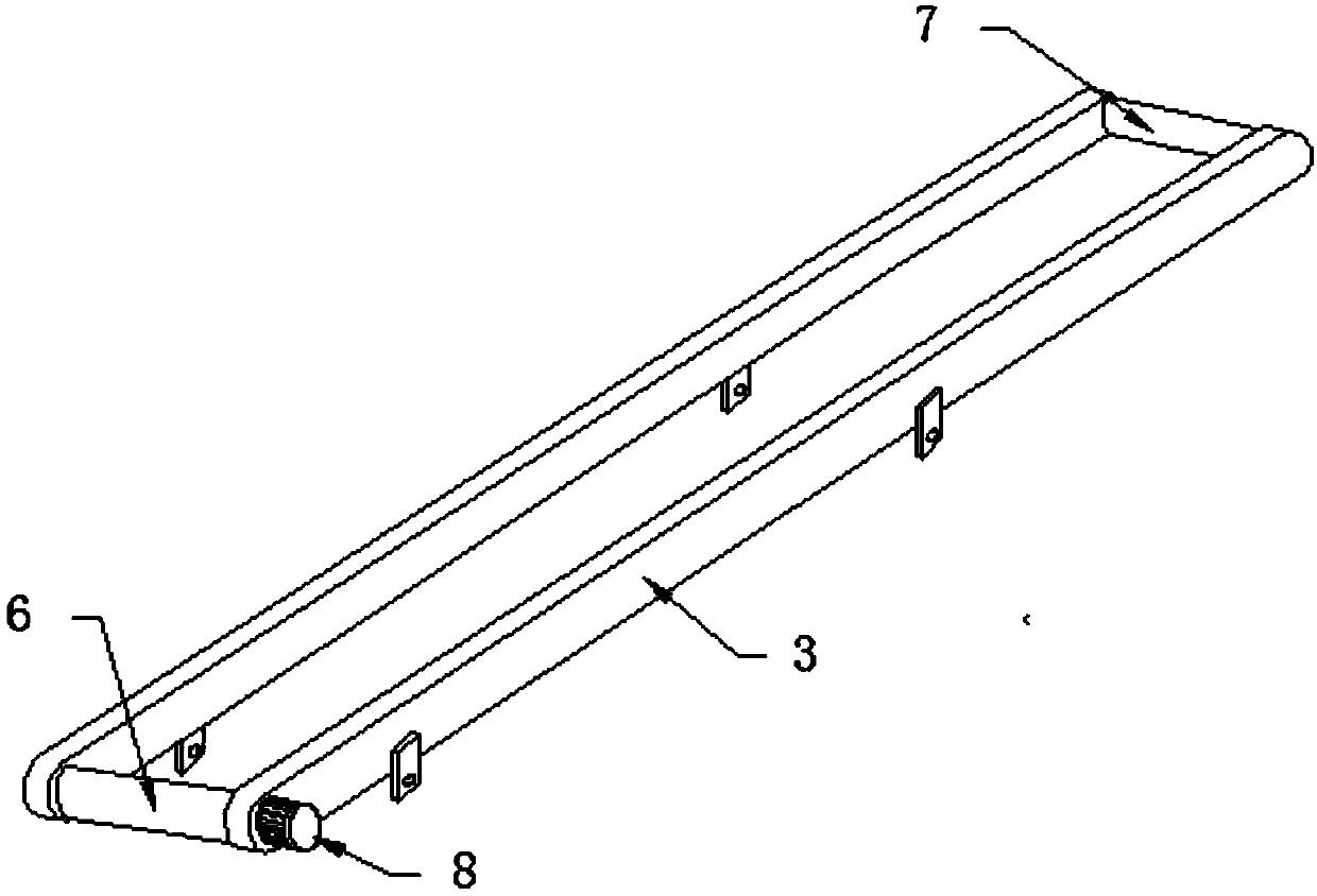 Environment-friendly improved feeding device for production of plastic woven bags