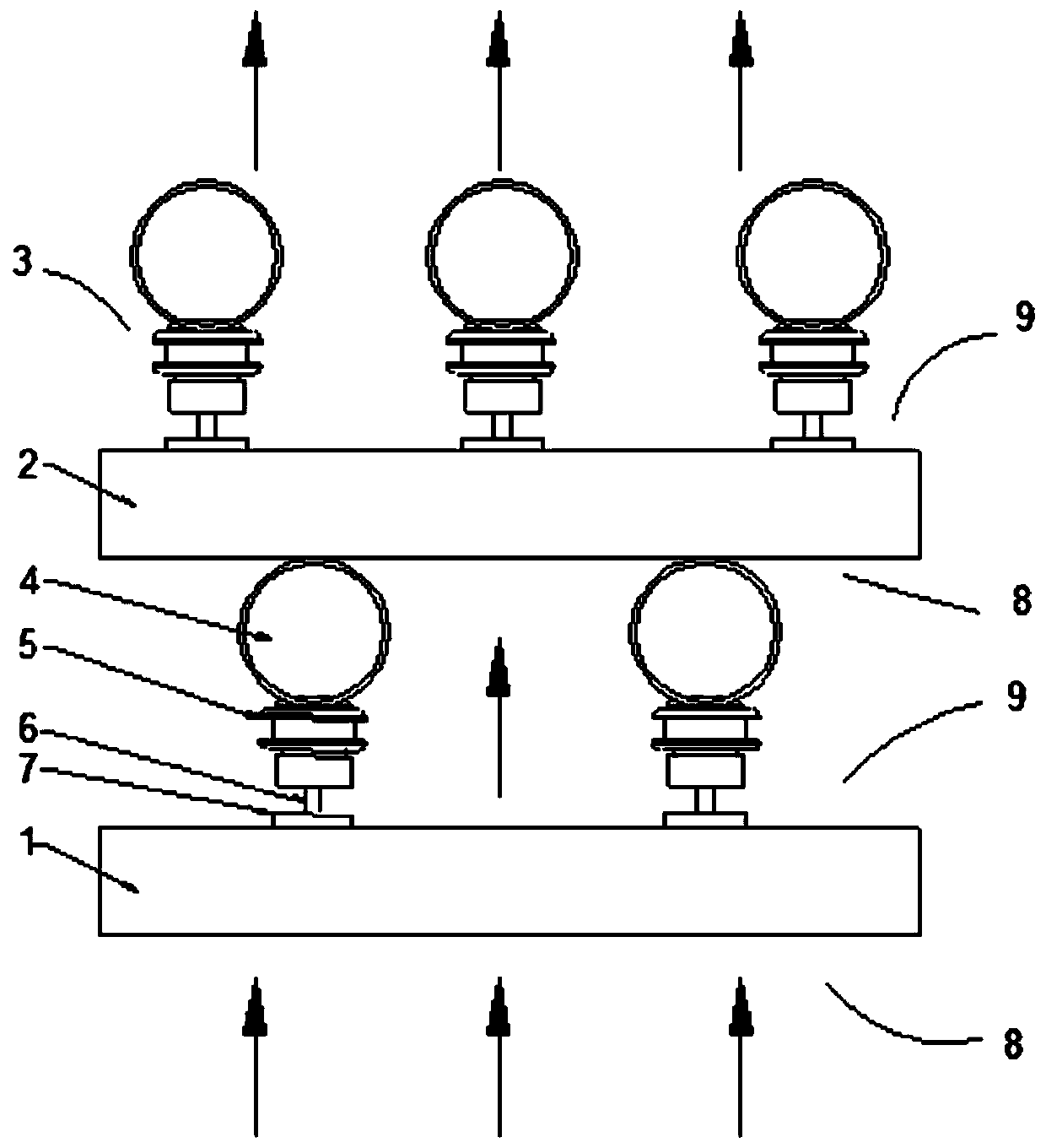 Wet curtain structure, cooling method and cooling fan