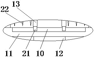 Power battery case grinding device