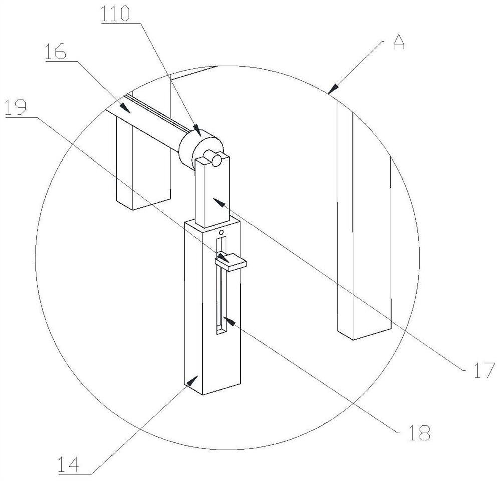 Chemical fiber yarn twisting device and using method thereof