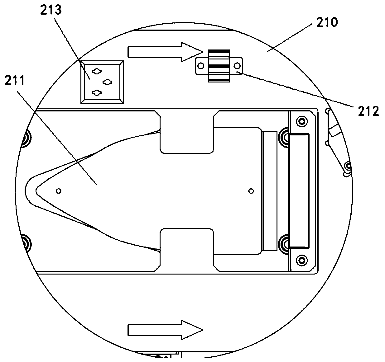 Electric iron working temperature testing system