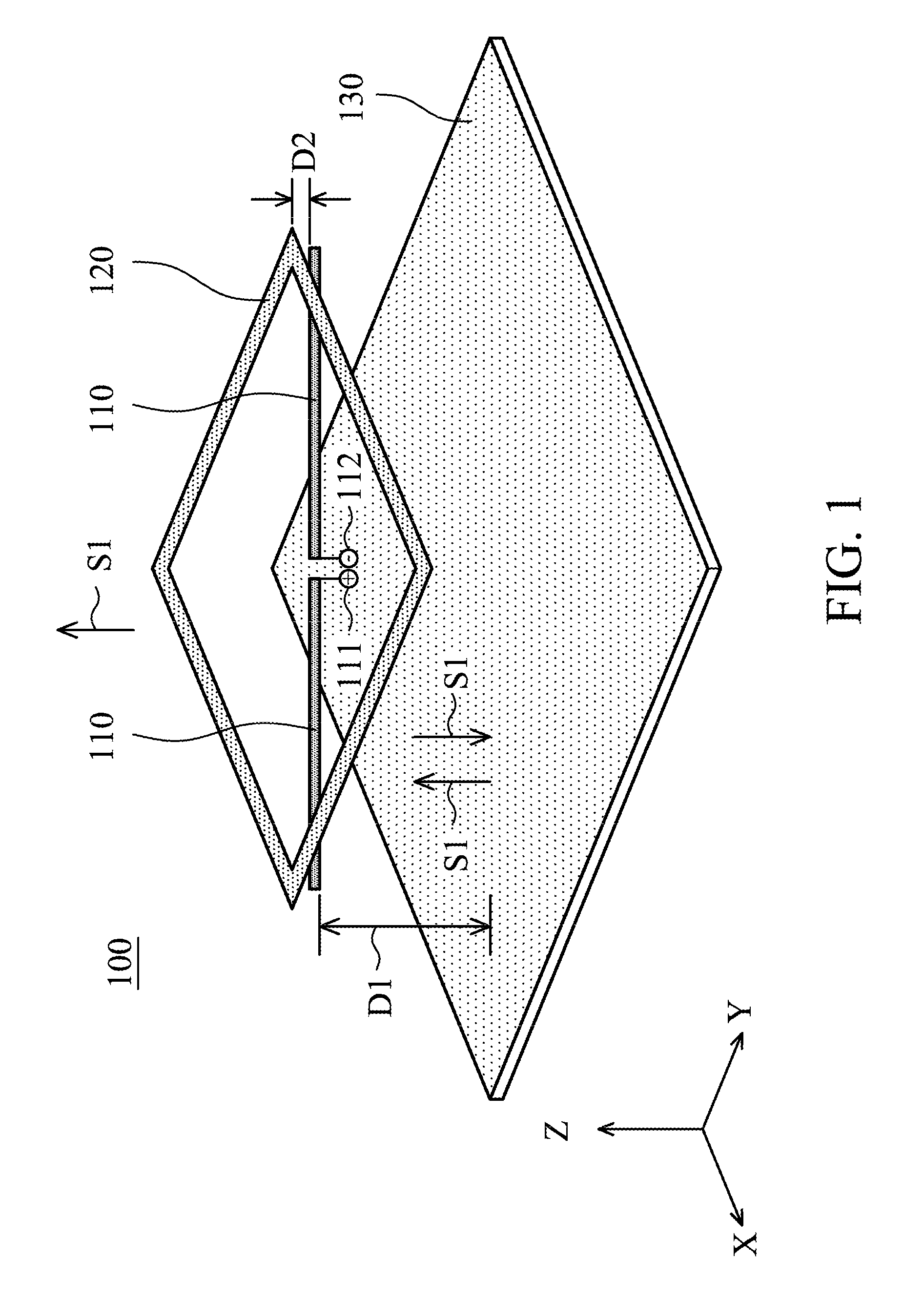 Directional antenna structure with dipole antenna element