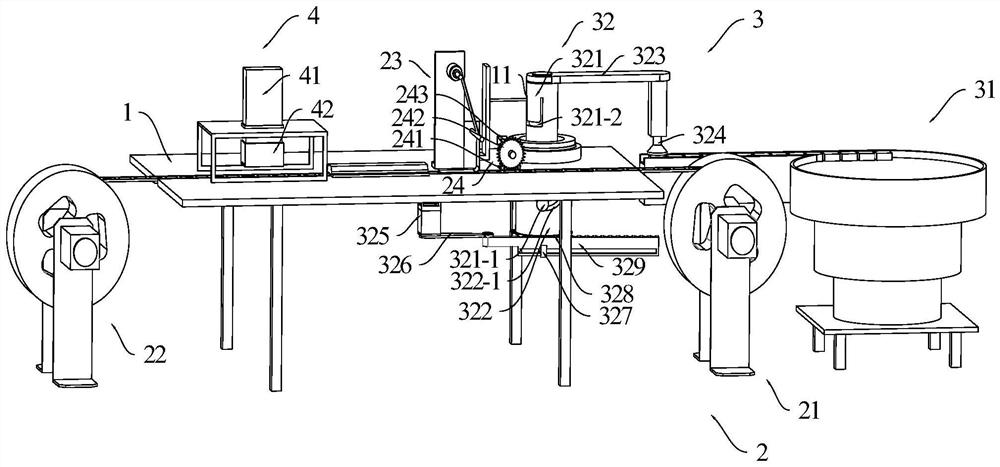 Chip braiding machine