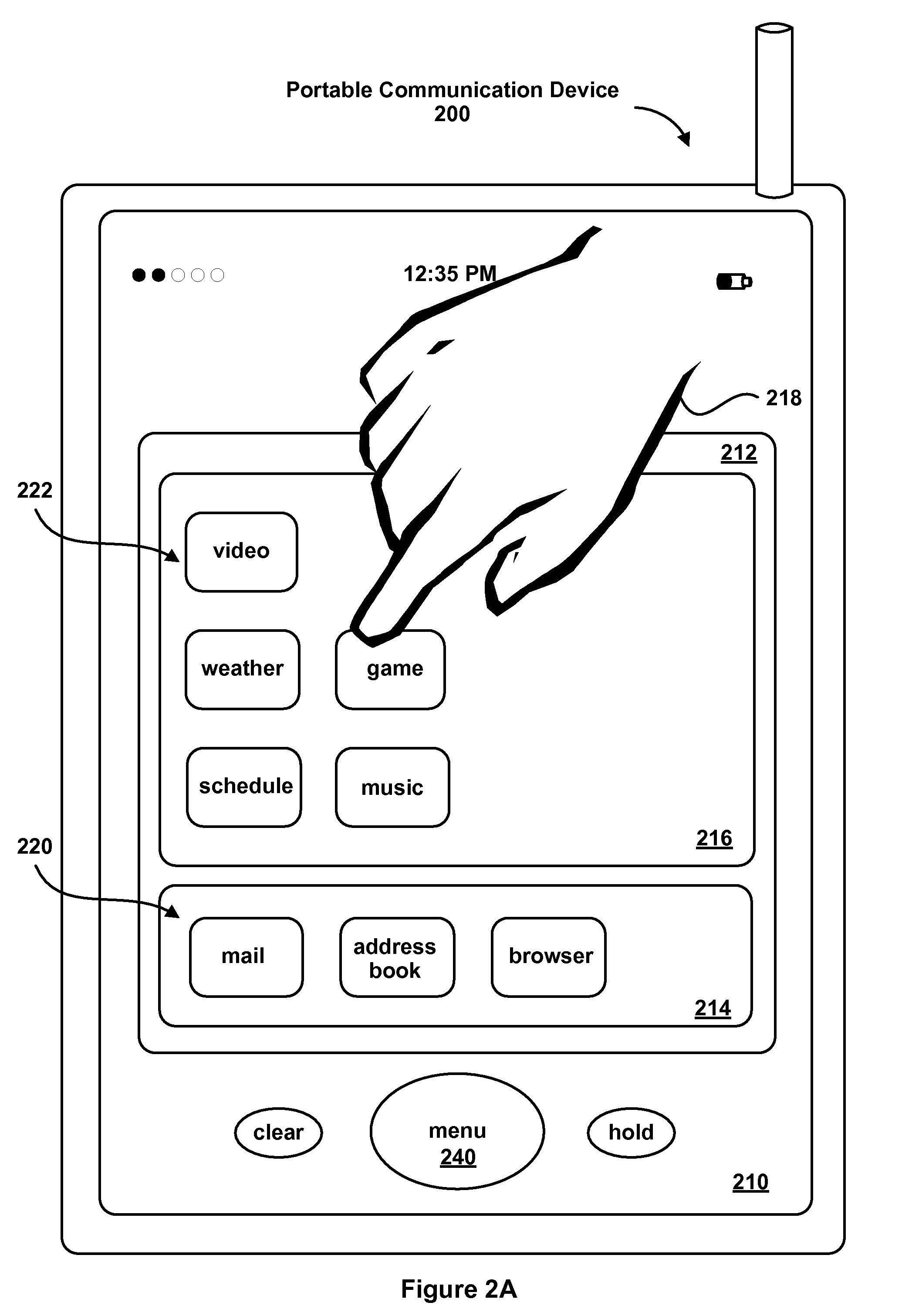 Editing interface