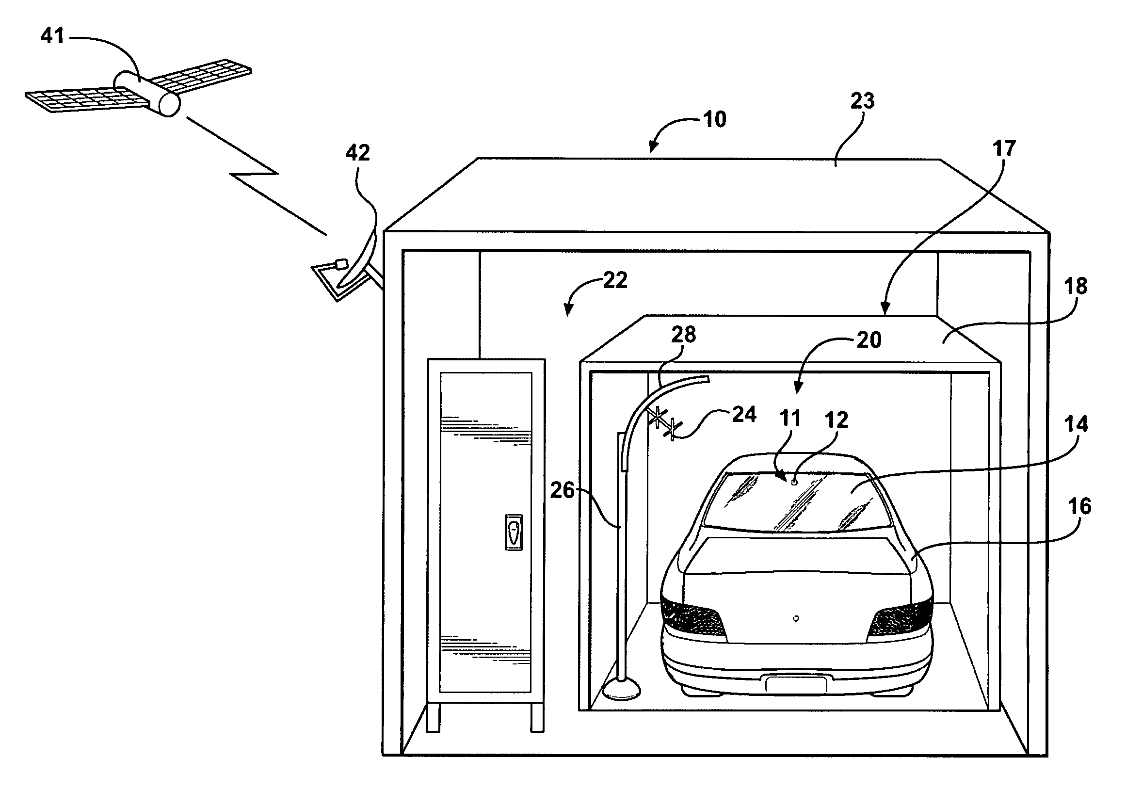 Signal measurement system and method for testing an RF component