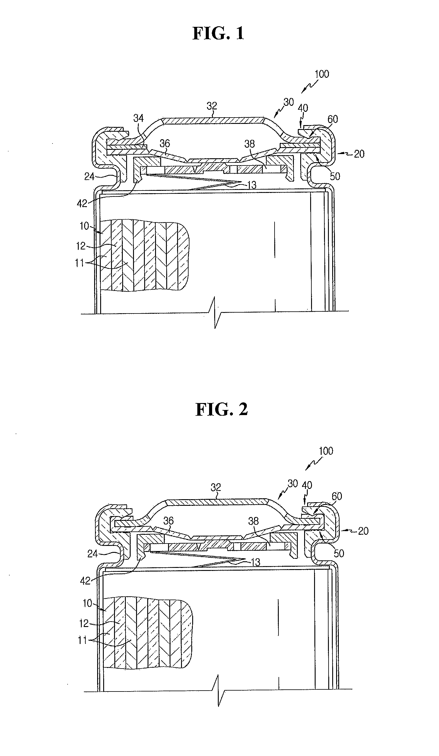 Cylindrical secondary battery