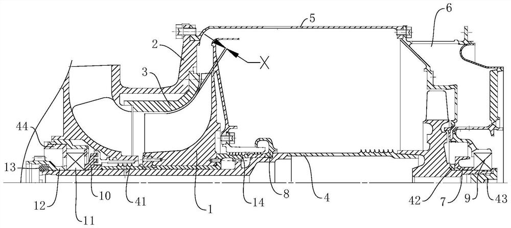 Centrifugal blade wheel blade tip clearance matching method