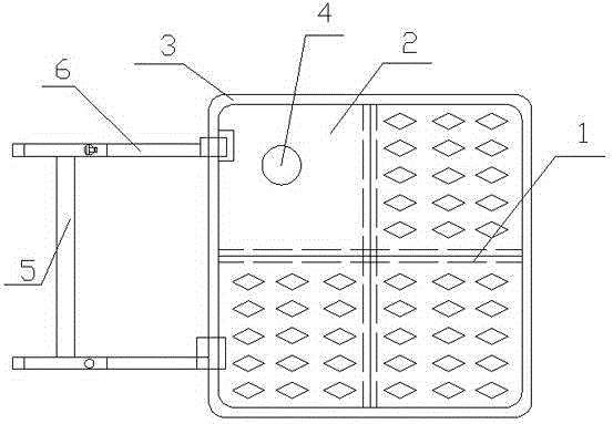 Moving safety stop door