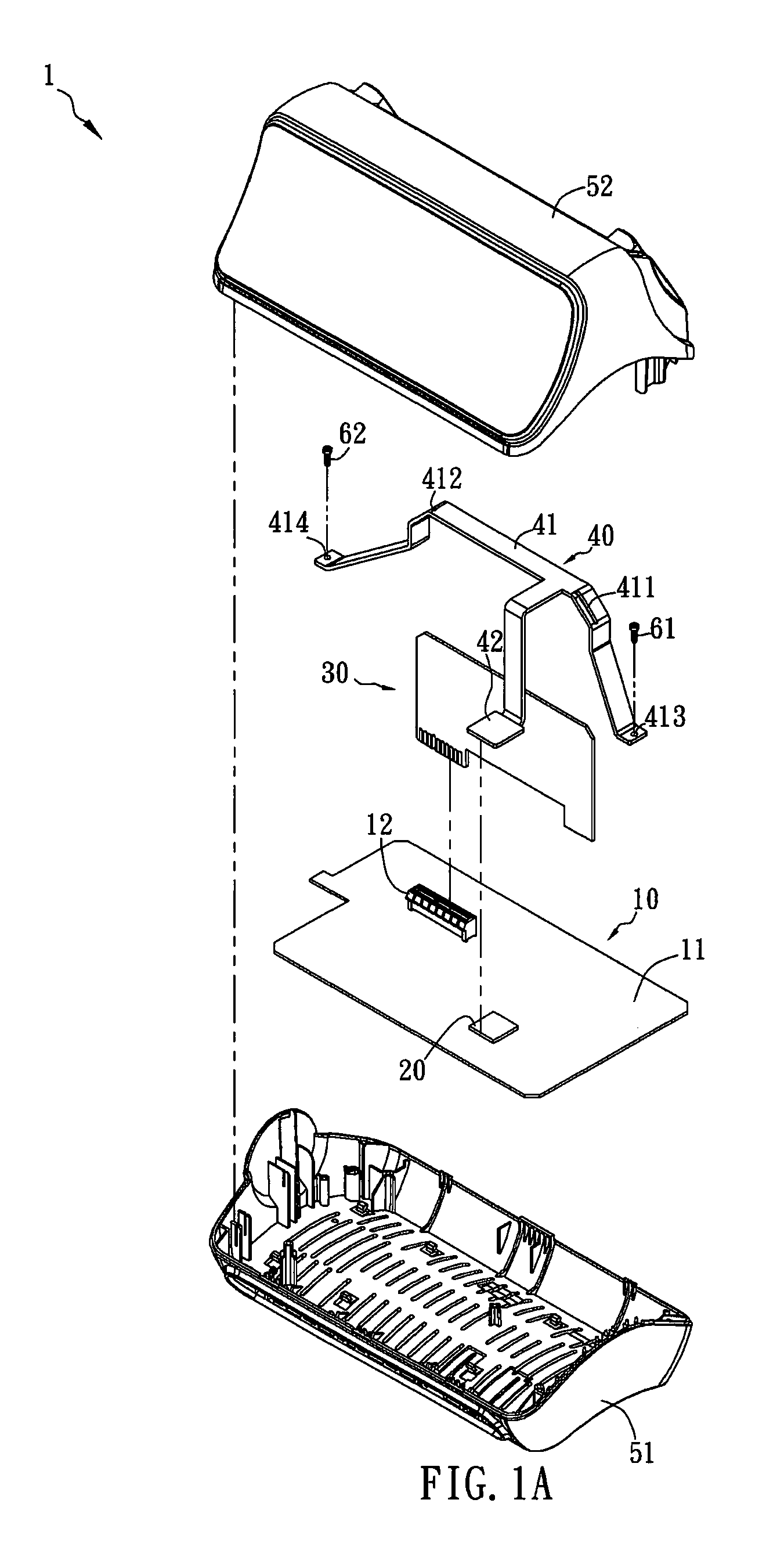 Fixing heat dissipating unit and electronic device having fixing heat dissipating unit