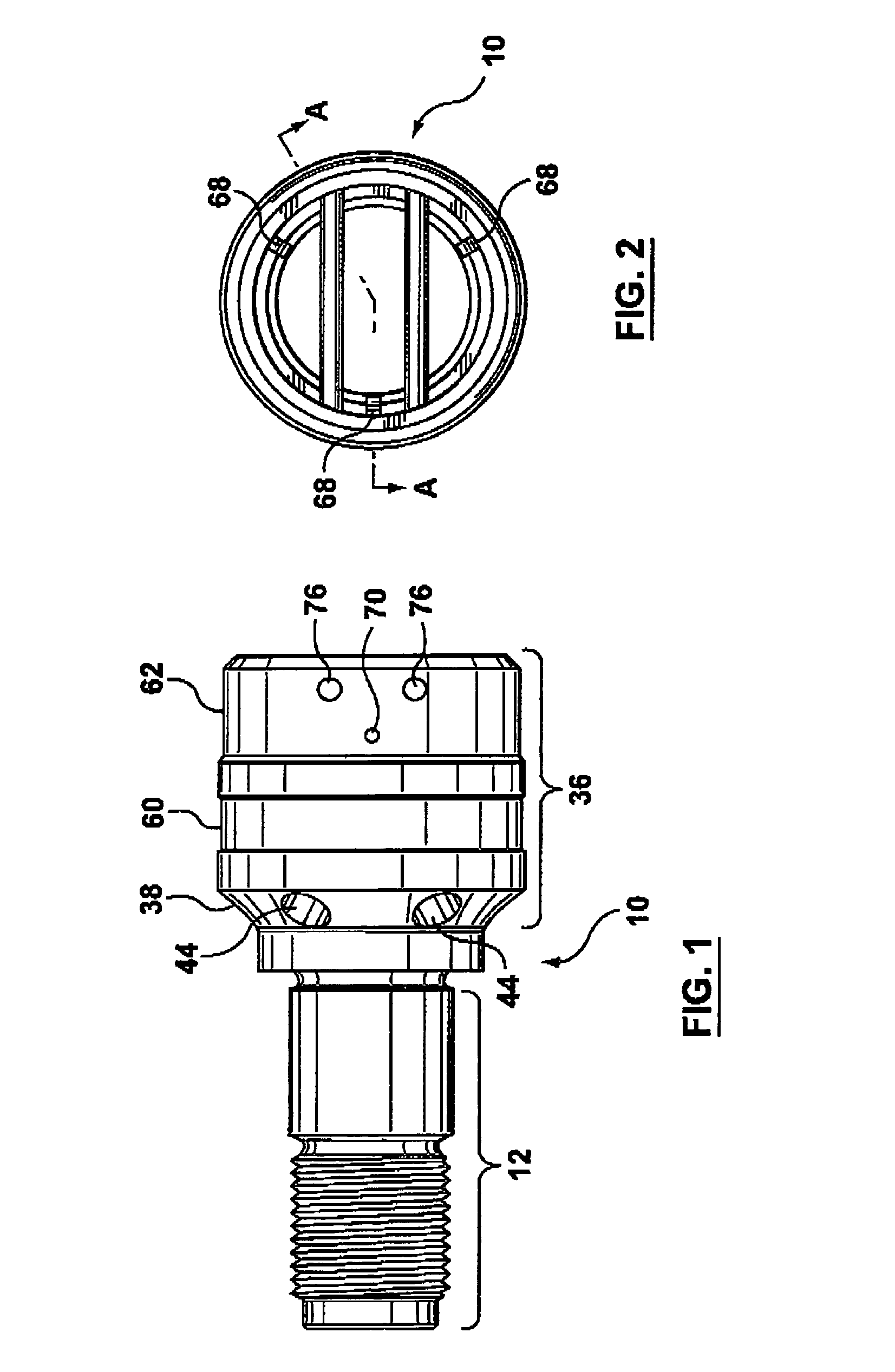 Screw tip and molding system apparatus